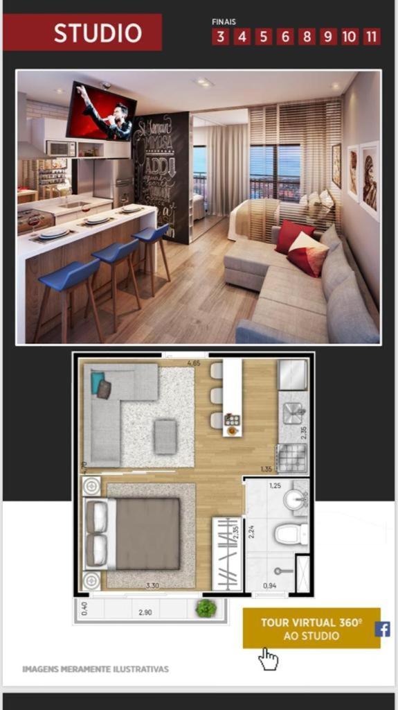 Luxury Jardim / Sp Apartamento São Paulo